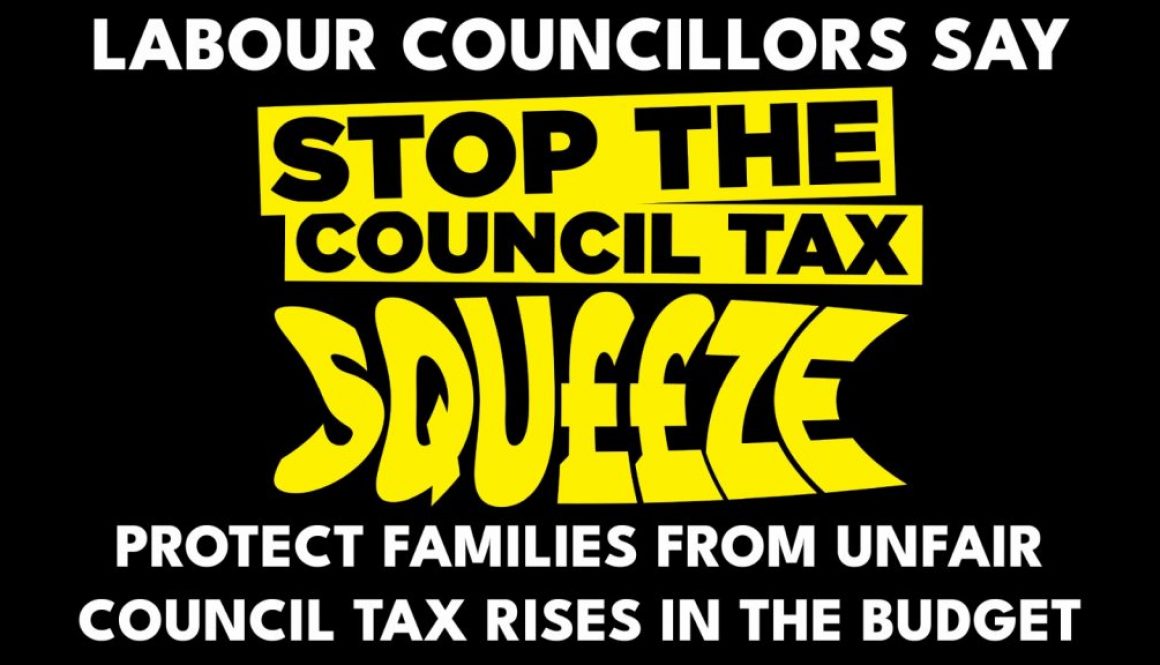 Stop the Council Tax Squeeze Logo